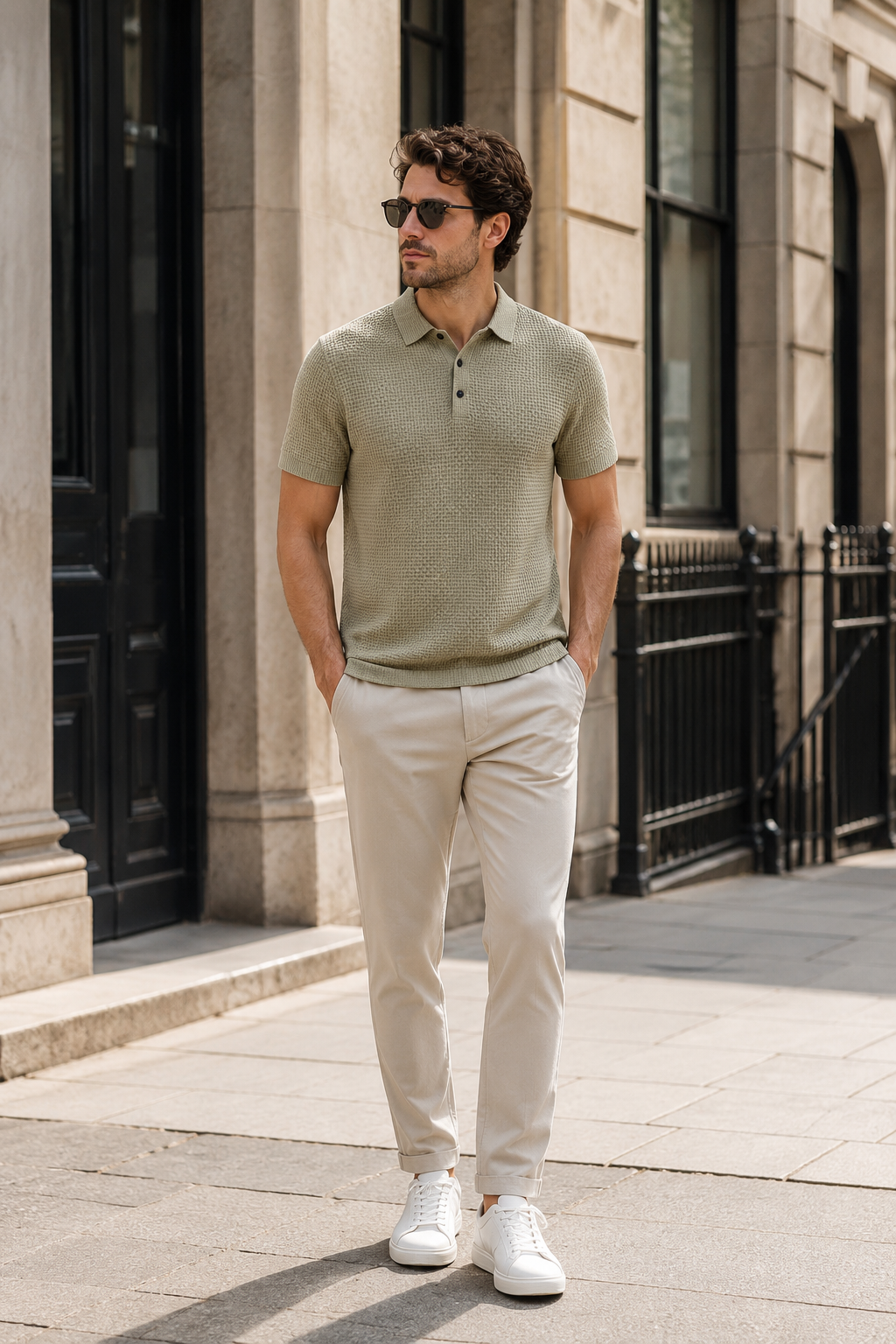 The Essential Textured Polo